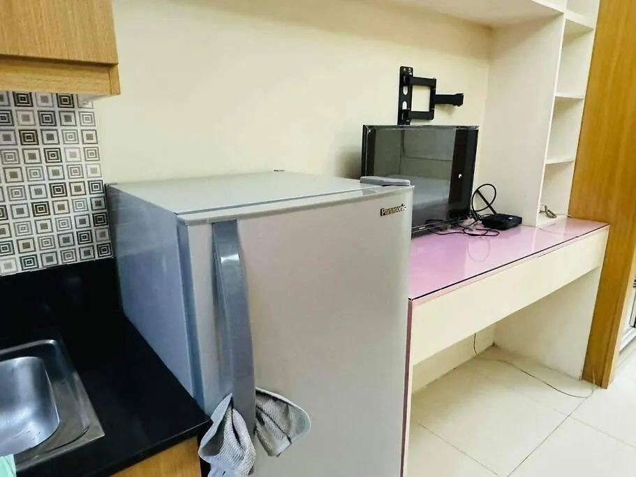 Apartment Shell Residence C23 Shortwalk Moa Balcony Poolview Manila