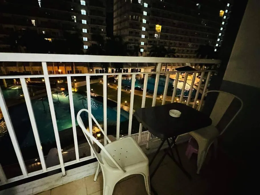 Shell Residence C23 Shortwalk Moa Balcony Poolview マニラ市 フィリピン