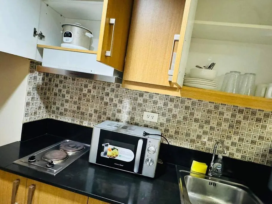 Shell Residence C23 Shortwalk Moa Balcony Poolview Manila Apartment